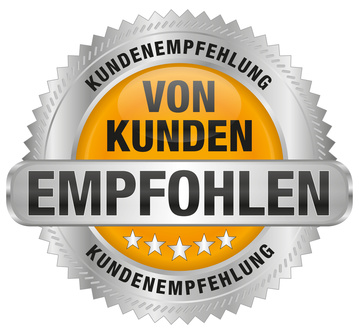 von Kunden empfohlen